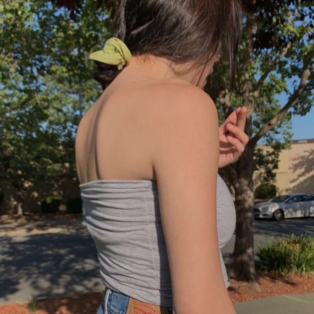 Grey Jenny tube top
